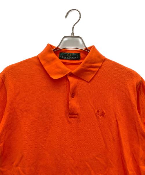 FRED PERRY（フレッドペリー）FRED PERRY (フレッドペリー) 半袖ポロシャツ オレンジ サイズ:42の古着・服飾アイテム