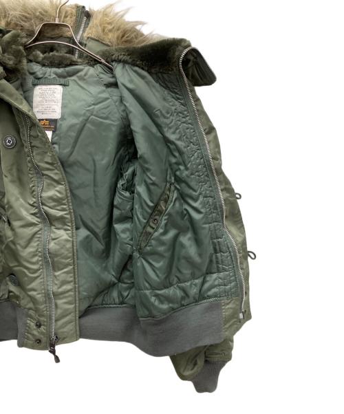 ALPHA（アルファ）ALPHA (アルファ) N-2Bジャケット オリーブ サイズ:XLの古着・服飾アイテム