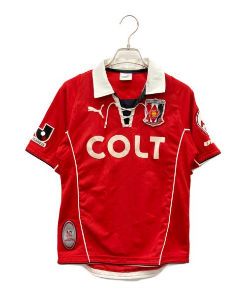 浦和レッズ（ウラワレッズ）浦和レッズ (ウラワレッズ) PUMA (プーマ) サッカーユニフォーム レッド サイズ:150の古着・服飾アイテム