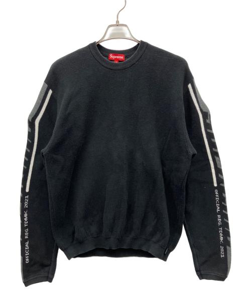 SUPREME（シュプリーム）SUPREME (シュプリーム) 厚手ニット ブラック サイズ:Lの古着・服飾アイテム