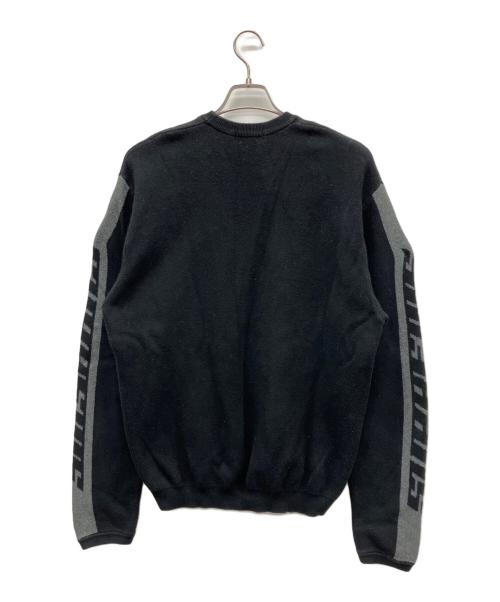 SUPREME（シュプリーム）SUPREME (シュプリーム) 厚手ニット ブラック サイズ:Lの古着・服飾アイテム