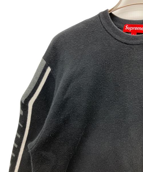 SUPREME（シュプリーム）SUPREME (シュプリーム) 厚手ニット ブラック サイズ:Lの古着・服飾アイテム