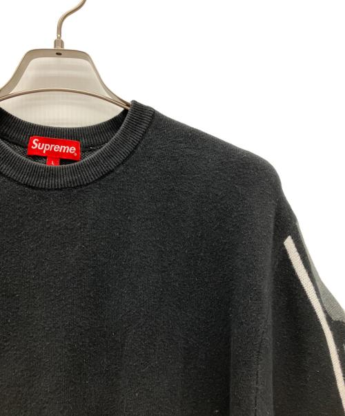 SUPREME（シュプリーム）SUPREME (シュプリーム) 厚手ニット ブラック サイズ:Lの古着・服飾アイテム