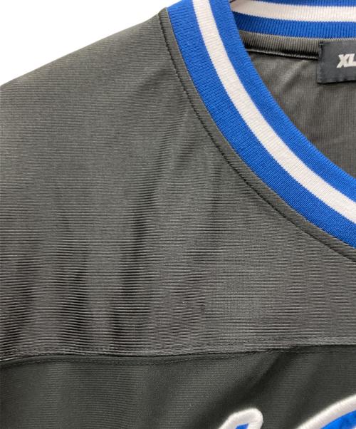 X-LARGE（エクストララージ）X-LARGE (エクストララージ) ゲームシャツ ブラック×ブルー サイズ:XLの古着・服飾アイテム
