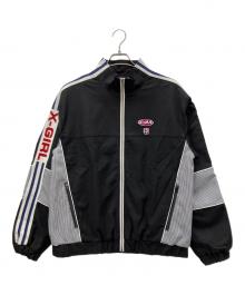 X-GIRL×Hysteric Glamour（エックスガール×ヒステリックグラマー）の古着「LINE JACKET」｜ブラック