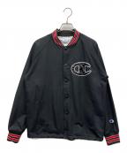 Champion×X-GIRLチャンピオン×エックスガール）の古着「スタジャン」｜ブラック