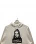 X-GIRL (エックスガール) Hysteric Glamour (ヒステリックグラマー) プルオーバーパーカー ホワイト サイズ:M：10000円
