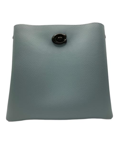 COACH（コーチ）COACH (コーチ) ショルダーバッグ スカイブルーの古着・服飾アイテム