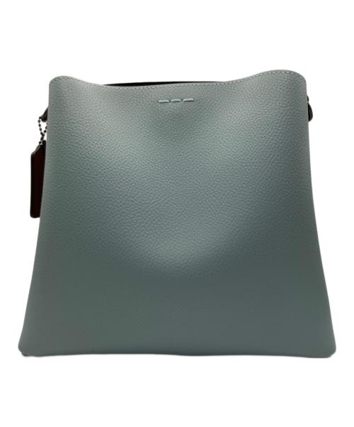 COACH（コーチ）COACH (コーチ) ショルダーバッグ スカイブルーの古着・服飾アイテム