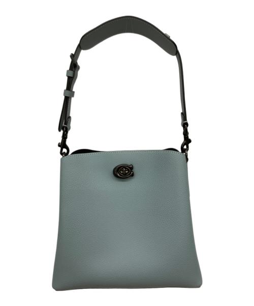 COACH（コーチ）COACH (コーチ) ショルダーバッグ スカイブルーの古着・服飾アイテム