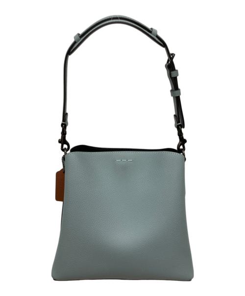 COACH（コーチ）COACH (コーチ) ショルダーバッグ スカイブルーの古着・服飾アイテム