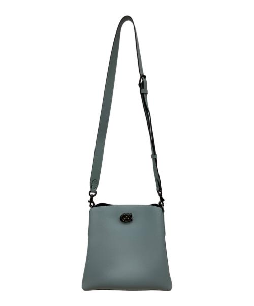 COACH（コーチ）COACH (コーチ) ショルダーバッグ スカイブルーの古着・服飾アイテム