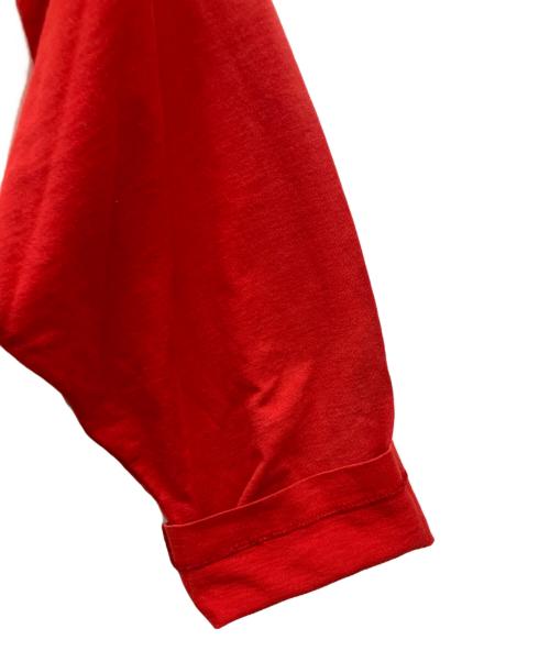 BUDWEISER（バドワイザー）BUDWEISER (バドワイザー) 半袖カットソー レッド×ホワイト サイズ:不明の古着・服飾アイテム