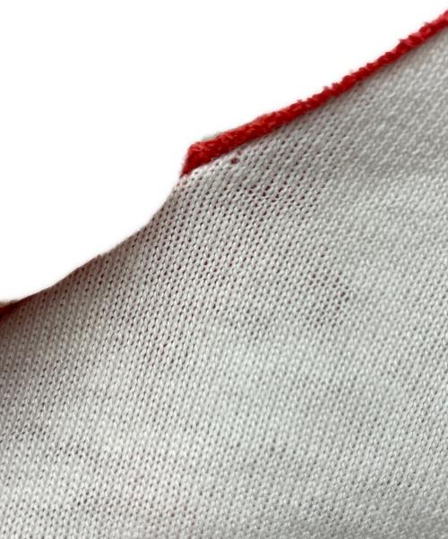 BUDWEISER（バドワイザー）BUDWEISER (バドワイザー) 半袖カットソー レッド×ホワイト サイズ:不明の古着・服飾アイテム