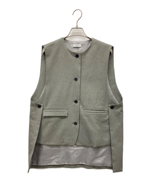 YOIHI（ヨイヒ）YOIHI (ヨイヒ) ベスト グレー サイズ:FREEの古着・服飾アイテム