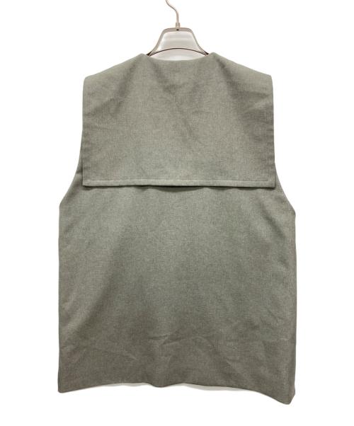 YOIHI（ヨイヒ）YOIHI (ヨイヒ) ベスト グレー サイズ:FREEの古着・服飾アイテム