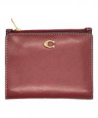 COACHコーチ）の古着「ビルフォールド ウォレット」｜ボルドー