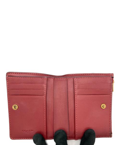 COACH（コーチ）COACH (コーチ) ビルフォールド ウォレット ボルドーの古着・服飾アイテム