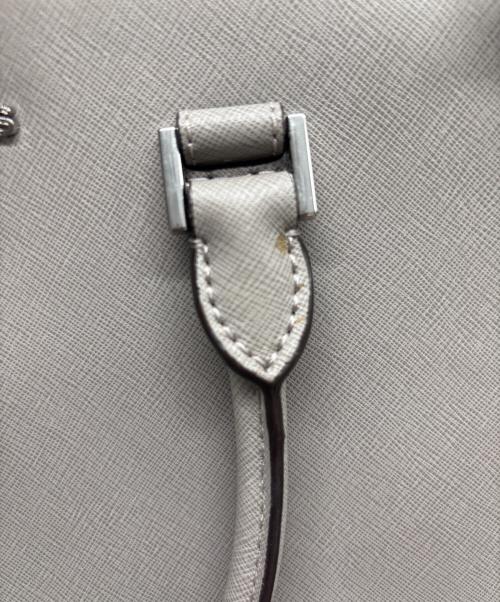 MICHAEL KORS（マイケル・コース）MICHAEL KORS (マイケル・コース) 2WAYショルダーバッグ ライトグレーの古着・服飾アイテム