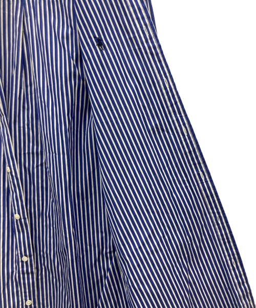 POLO RALPH LAUREN（ポロ・ラルフローレン）POLO RALPH LAUREN (ポロ・ラルフローレン) 長袖ワンピース ブルー×ホワイトの古着・服飾アイテム