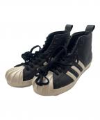 adidas×THUG CLUBアディダス×サグ クラブ）の古着「ハイカットスニーカー」｜ブラック×ホワイト