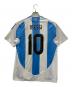adidas (アディダス) サッカーユニフォーム ホワイト×スカイブルー サイズ:XL 未使用品：10000円