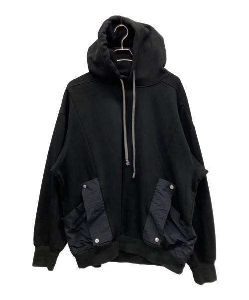 A.F ARTEFACT（エーエフ アーティファクト）A.F ARTEFACT (エーエフ アーティファクト) BOMBERHEAT MILITARY HOODIE ブラック サイズ:3の古着・服飾アイテム