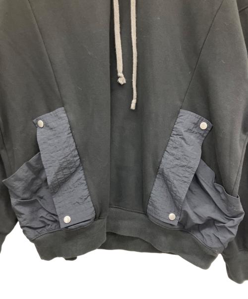 A.F ARTEFACT（エーエフ アーティファクト）A.F ARTEFACT (エーエフ アーティファクト) BOMBERHEAT MILITARY HOODIE ブラック サイズ:3の古着・服飾アイテム