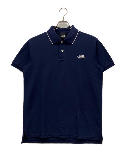 THE NORTH FACE（ザ ノース フェイス）THE NORTH FACE (ザ ノース フェイス) 半袖ポロシャツ ネイビー サイズ:Ｌ 未使用品の古着・服飾アイテム
