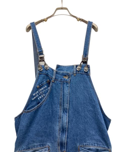 niko and（ニコアンド）niko and (ニコアンド) オーバーオール インディゴ サイズ:Lの古着・服飾アイテム