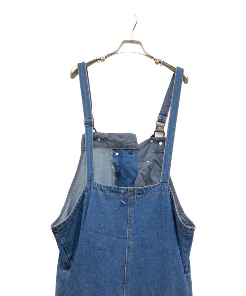 niko and（ニコアンド）niko and (ニコアンド) オーバーオール インディゴ サイズ:Lの古着・服飾アイテム