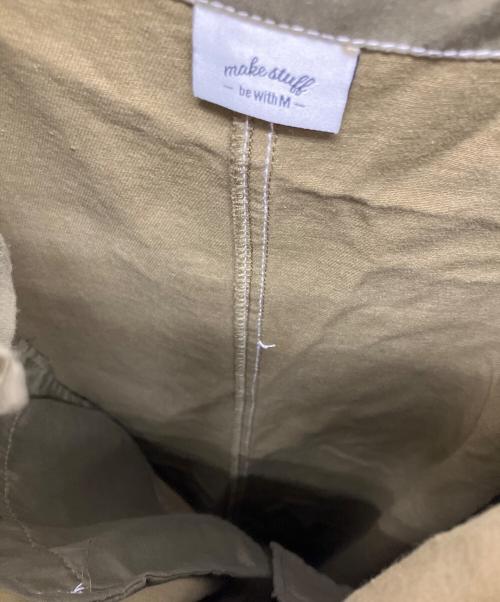 niko and（ニコアンド）niko and (ニコアンド) オーバーオール オリーブ サイズ:Lの古着・服飾アイテム