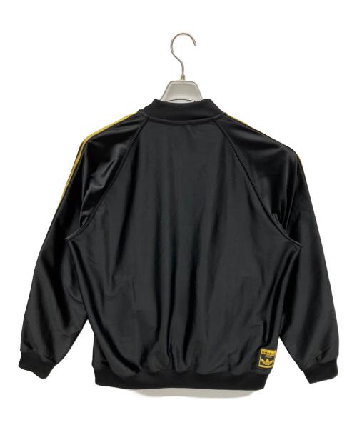 adidas（アディダス）adidas (アディダス) SSTトラックトップ ブラック×ゴールド サイズ:XLの古着・服飾アイテム