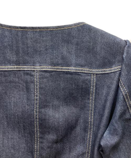 BURBERRY BLUE LABEL（バーバリー ブルー レーベル）BURBERRY BLUE LABEL (バーバリー ブルー レーベル) 長袖ワンピース インディゴ サイズ:36の古着・服飾アイテム