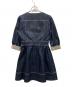 BURBERRY BLUE LABEL (バーバリー ブルー レーベル) 長袖ワンピース インディゴ サイズ:36：7000円