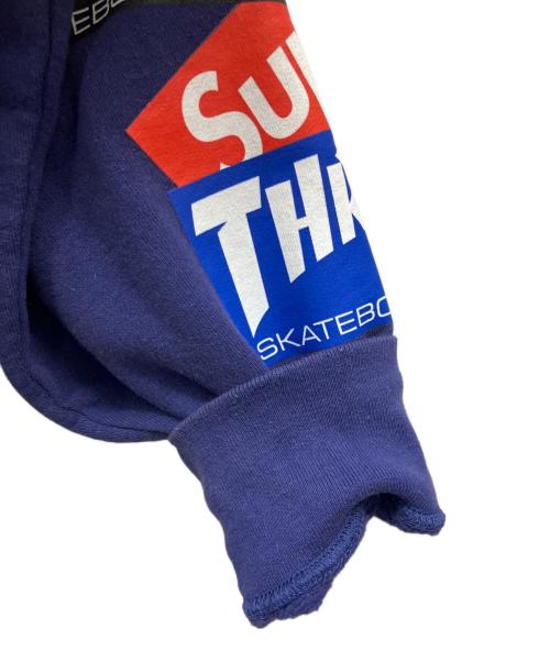 SUPREME（シュプリーム）SUPREME (シュプリーム) THRASHER (スラッシャー) Multi Logo Zip Up Hooded Sweatshirt ネイビー サイズ:Mの古着・服飾アイテム