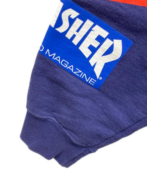 SUPREME（シュプリーム）SUPREME (シュプリーム) THRASHER (スラッシャー) Multi Logo Zip Up Hooded Sweatshirt ネイビー サイズ:Mの古着・服飾アイテム