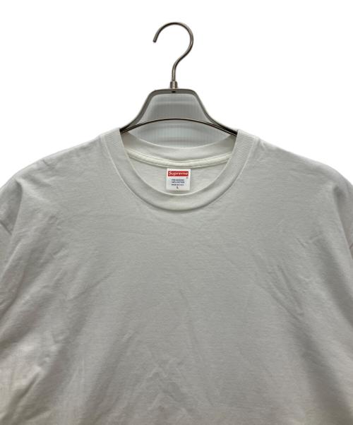 SUPREME（シュプリーム）SUPREME (シュプリーム) 半袖カットソー ホワイト サイズ:Lの古着・服飾アイテム