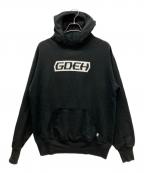 GOODENOUGH）の古着「ベンチレーションプルオーバーパーカー」｜ブラック
