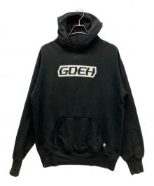 GOODENOUGH（）の古着「ベンチレーションプルオーバーパーカー」｜ブラック