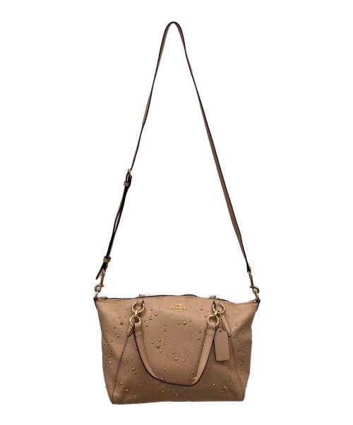 COACH（コーチ）COACH (コーチ) 2WAYショルダーバッグ ピンクの古着・服飾アイテム