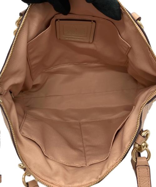COACH（コーチ）COACH (コーチ) 2WAYショルダーバッグ ピンクの古着・服飾アイテム