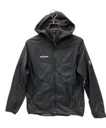 MAMMUT（マムート）の古着「コンベイウィンドブレーカーフーデッドジャケット」｜ブラック