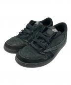NIKE×Travis Scottナイキ×トラヴィススコット）の古着「Air Jordan 1 Low OG SPBlack Phantom」｜ブラック