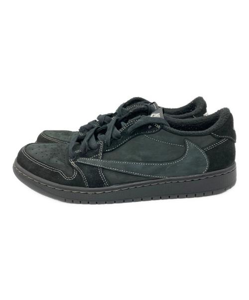 NIKE（ナイキ）NIKE (ナイキ) Travis Scott (トラヴィススコット) Air Jordan 1 Low OG SPBlack Phantom ブラック サイズ:28の古着・服飾アイテム