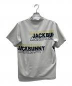 JACK BUNNYジャックバニー）の古着「ゴルフウェア(トップス)」｜ライトグレー
