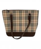 BURBERRYバーバリー）の古着「ハンドバッグ」｜ベージュ