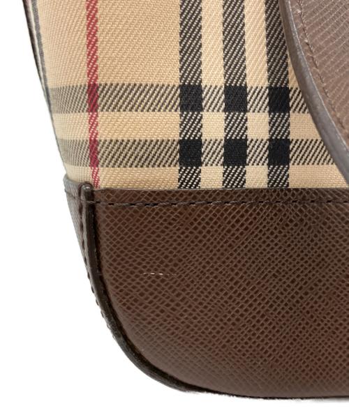BURBERRY（バーバリー）BURBERRY (バーバリー) ハンドバッグ ベージュの古着・服飾アイテム