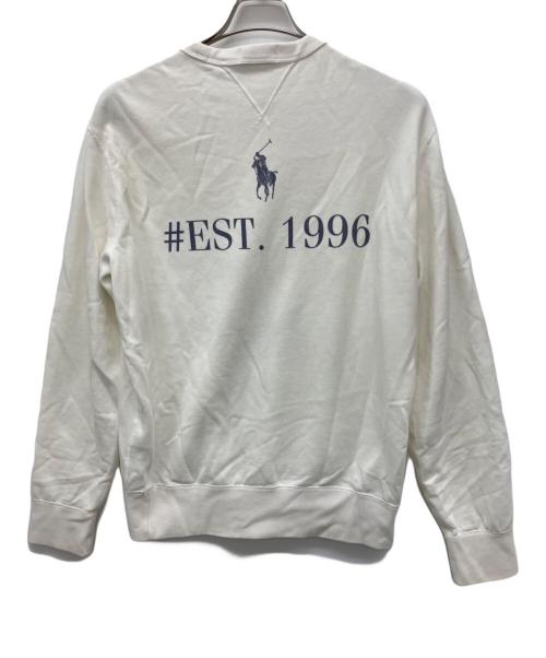 POLO RALPH LAUREN（ポロ・ラルフローレン）POLO RALPH LAUREN (ポロ・ラルフローレン) スウェット ホワイト サイズ:Ｍの古着・服飾アイテム