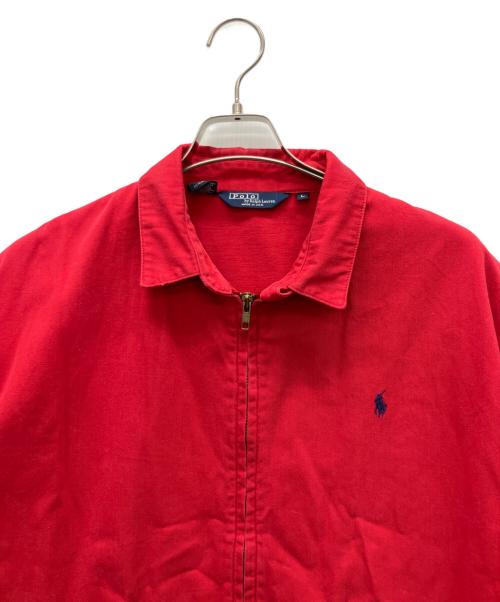 POLO RALPH LAUREN（ポロ・ラルフローレン）POLO RALPH LAUREN (ポロ・ラルフローレン) スイングトップ レッド サイズ:Lの古着・服飾アイテム